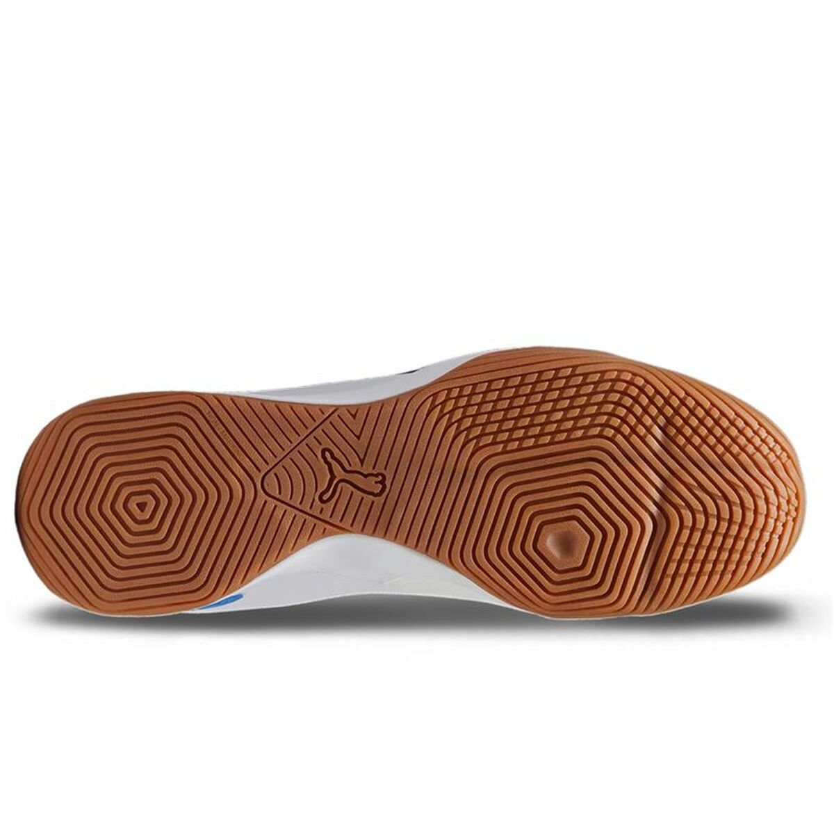 Adult’s Indoor Football Shoes Puma Pressing Iv White Blue