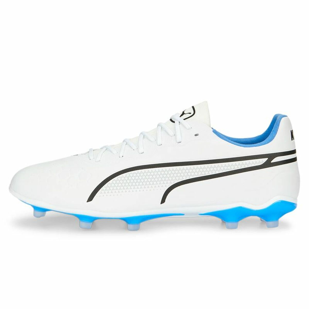 Childrens Football Boots Puma Ultra 5 Match It + Mid White Childrens Football Boots Puma Ultra 5 Match It + Mid White
