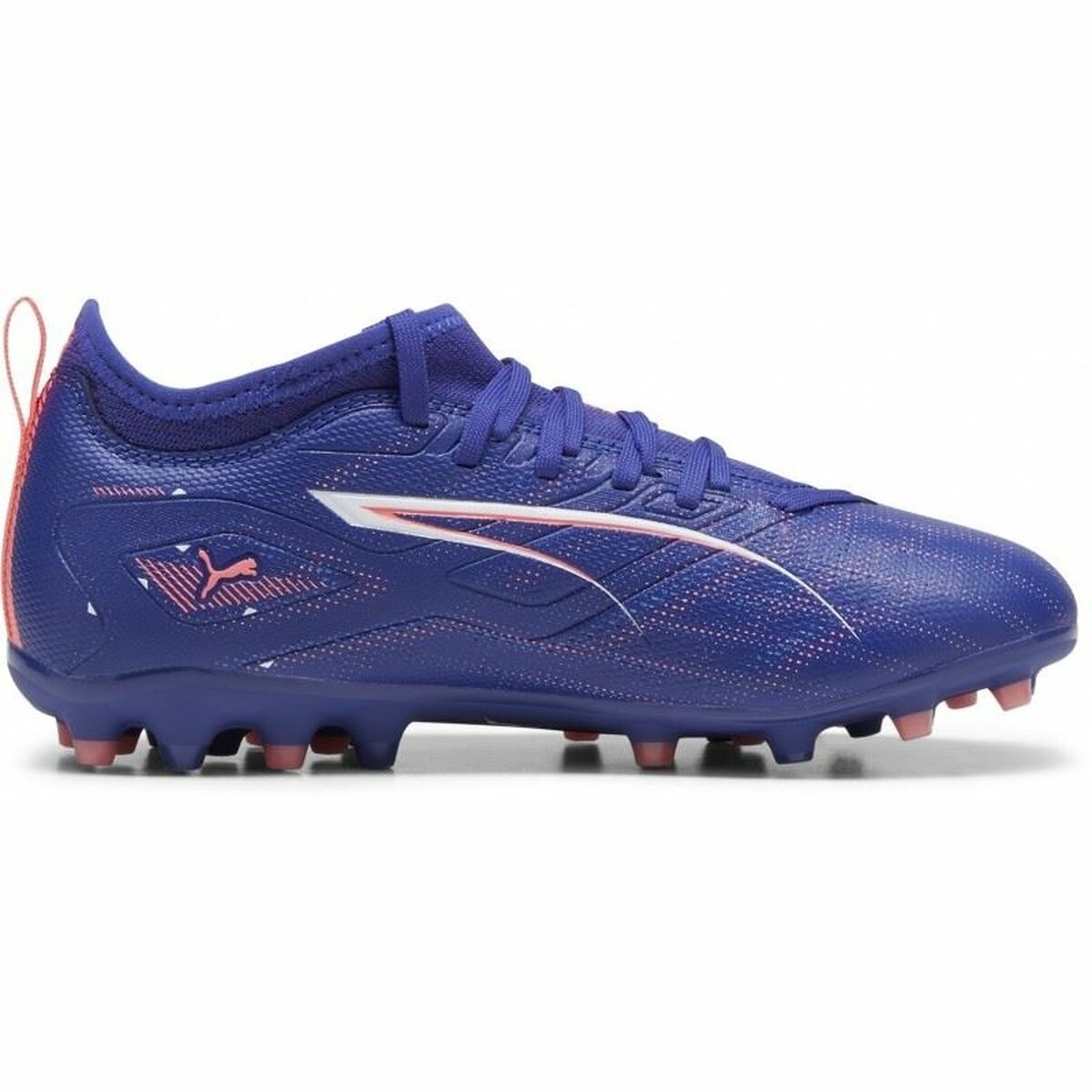 Childrens Football Boots Puma Ultra 5 Match Mg Purple Childrens Football Boots Puma Ultra 5 Match Mg Purple