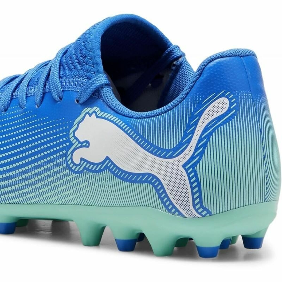 Childrens Football Boots Puma Future 7 Play Mg Blue