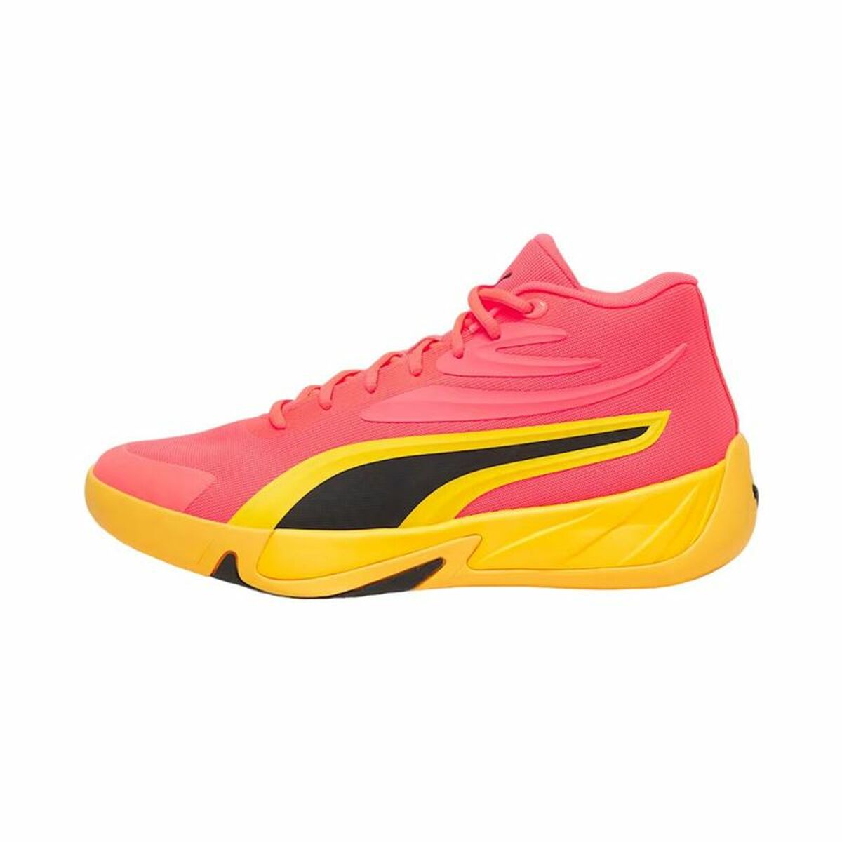 Basketball Shoes for Adults Puma Court Pro Yellow Basketball Shoes for Adults Puma Court Pro Yellow