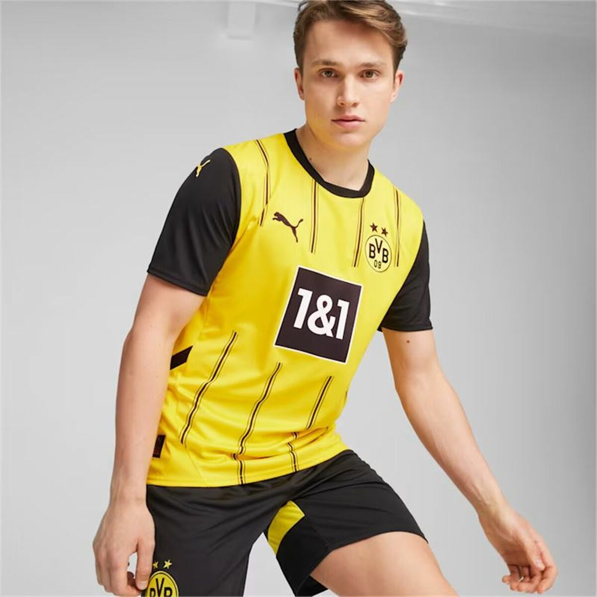 Men’s Short-sleeved Football Shirt Puma Borussia