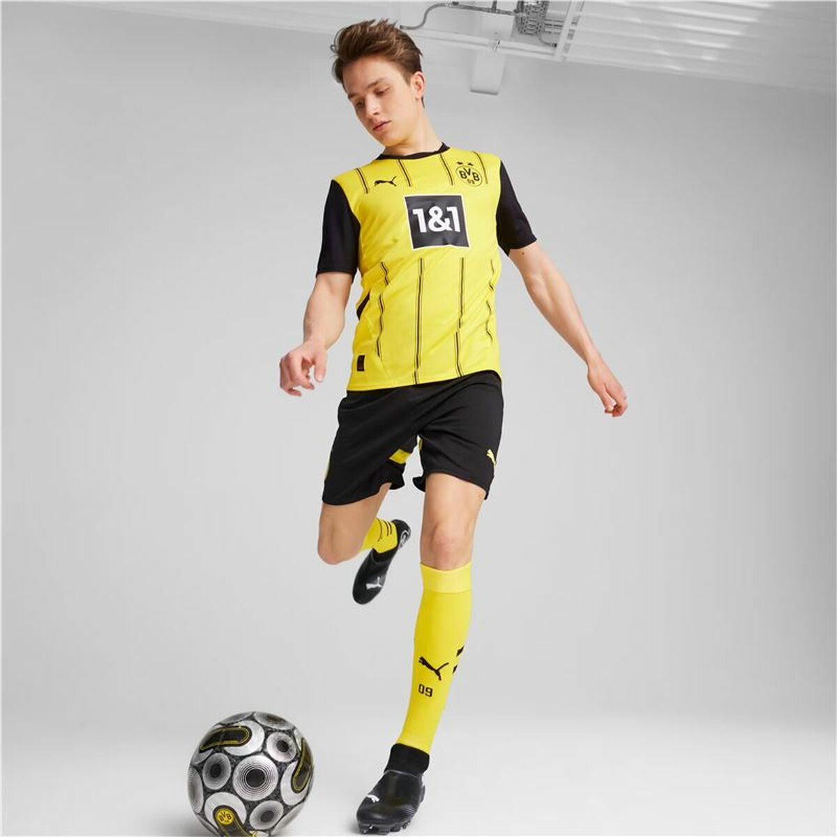 Men’s Short-sleeved Football Shirt Puma Borussia