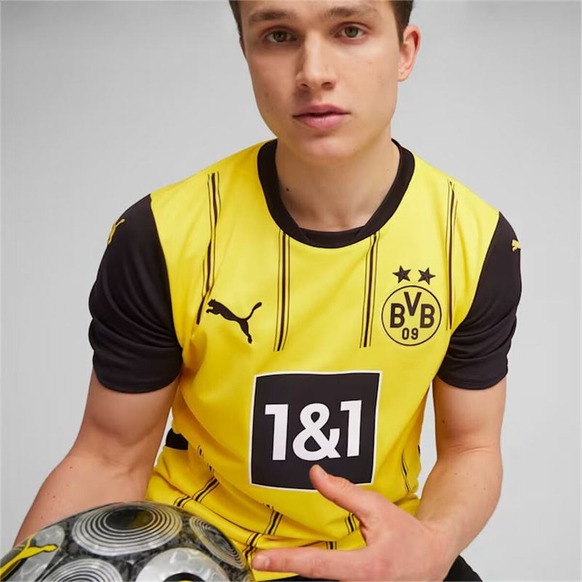 Men’s Short-sleeved Football Shirt Puma Borussia