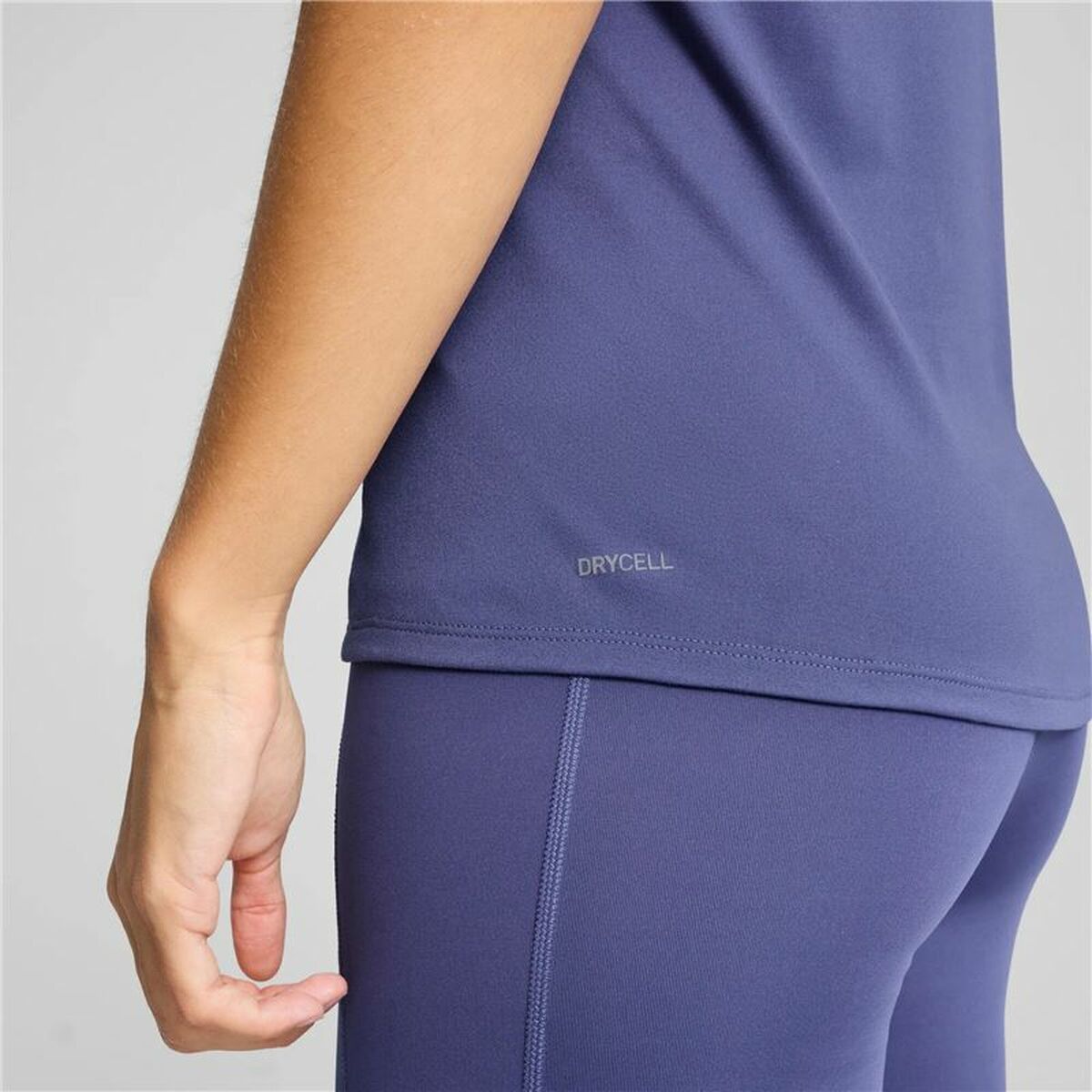 Womens Short Sleeve T-Shirt Puma W Tad Essentialsential Race Blue (XS)