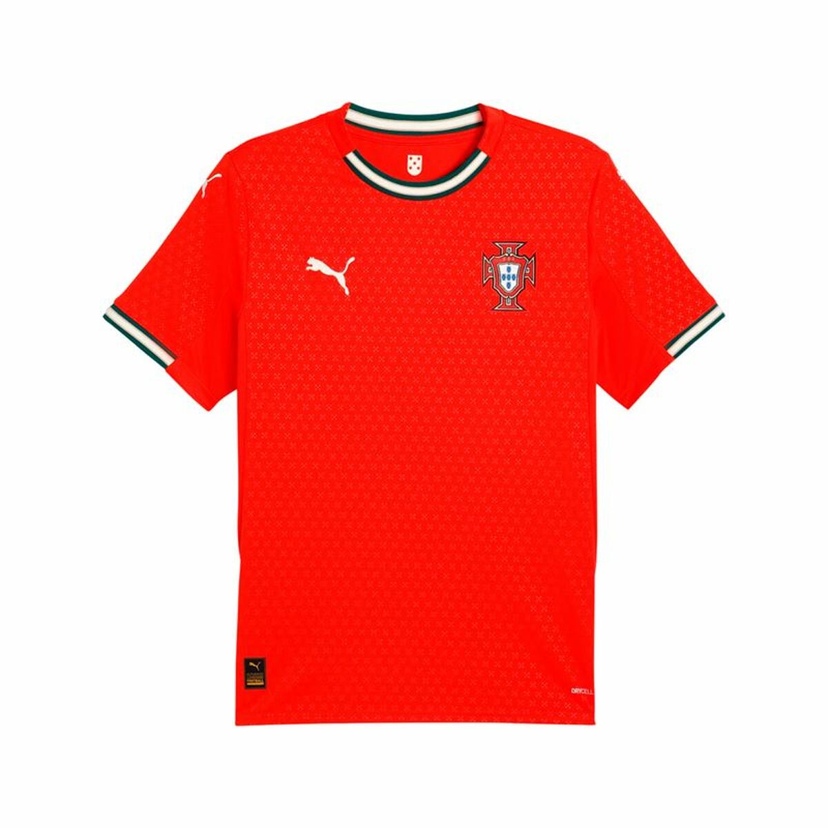 Men’s Short-sleeved Football Shirt Puma Portugal Home Repl Red