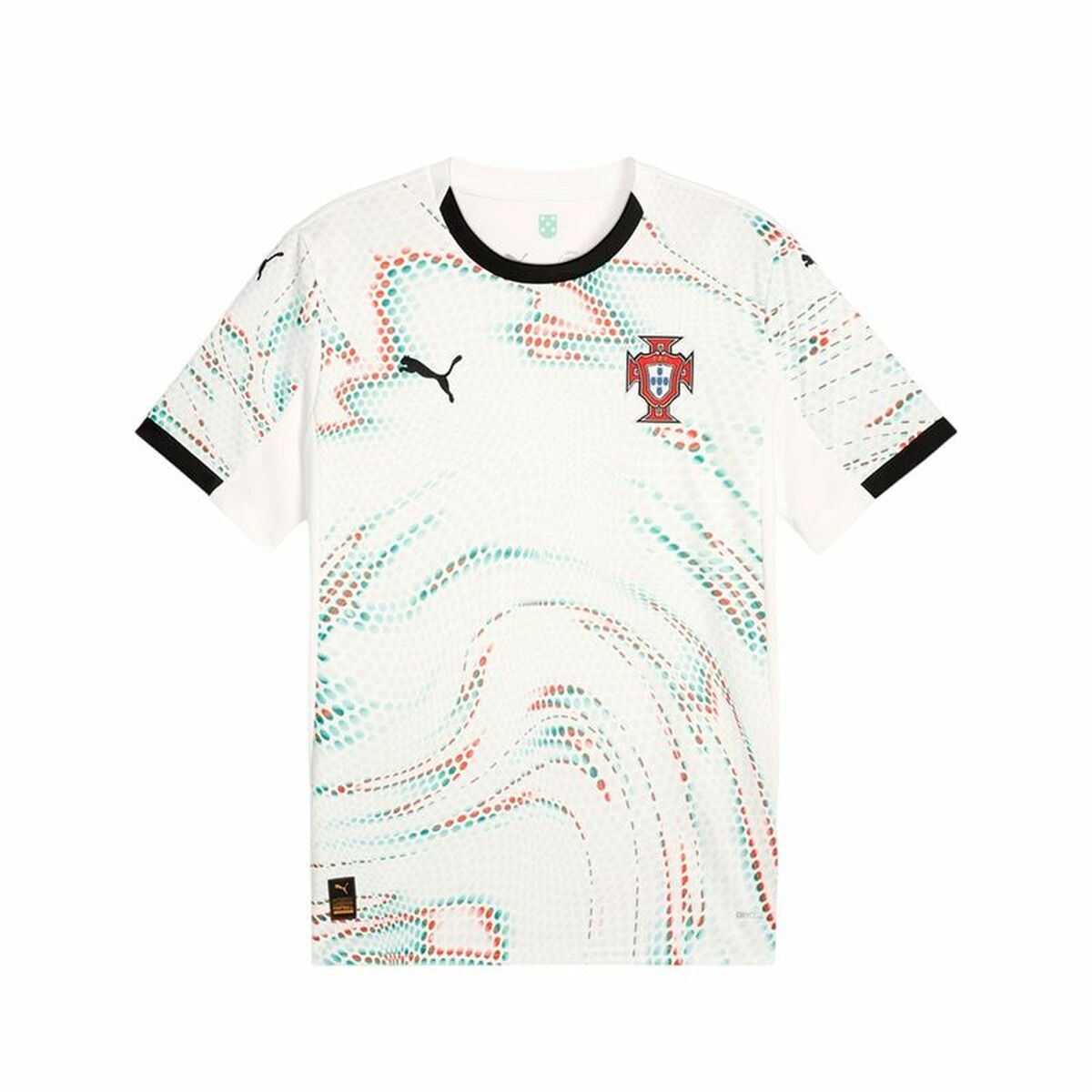 Men’s Short-sleeved Football Shirt Puma Portugal Away Repl White