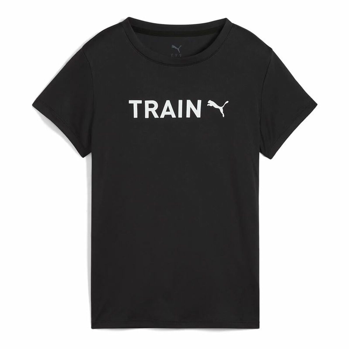 Women’s Short Sleeve T-Shirt Puma Graphics Black