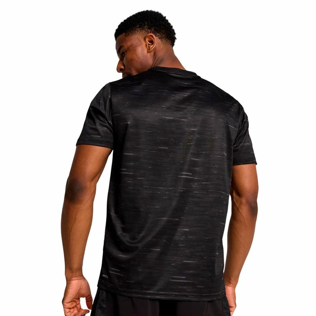 Men’s Short Sleeve T-Shirt Puma Tad Essentials Black