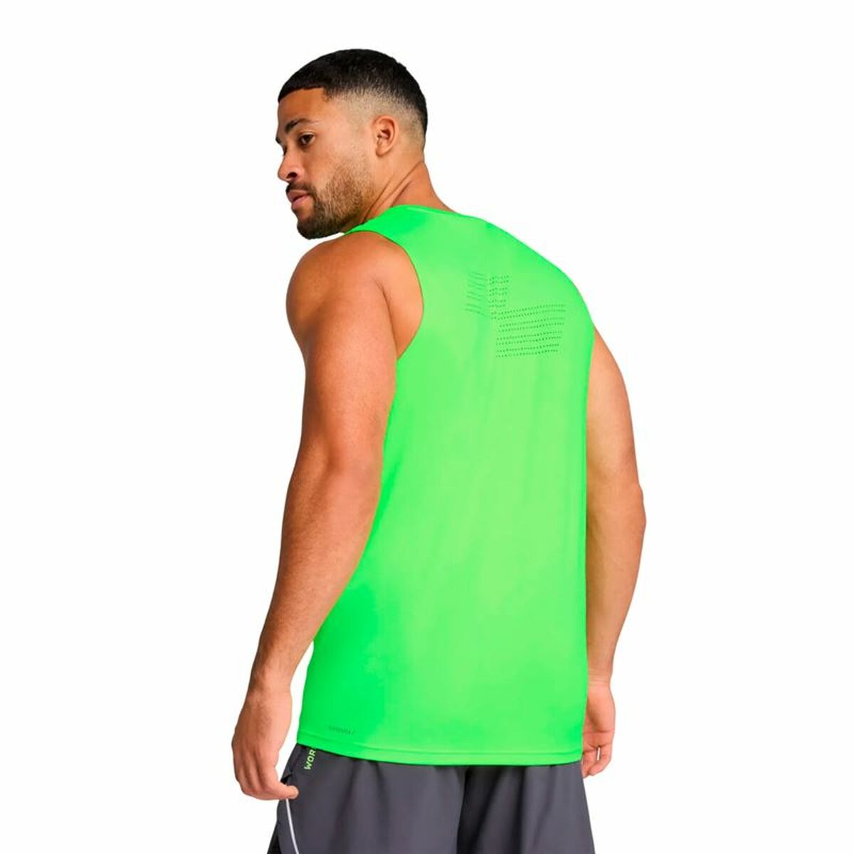 Mens Short Sleeve T-Shirt Puma M X Hyrox Cloud (XL)