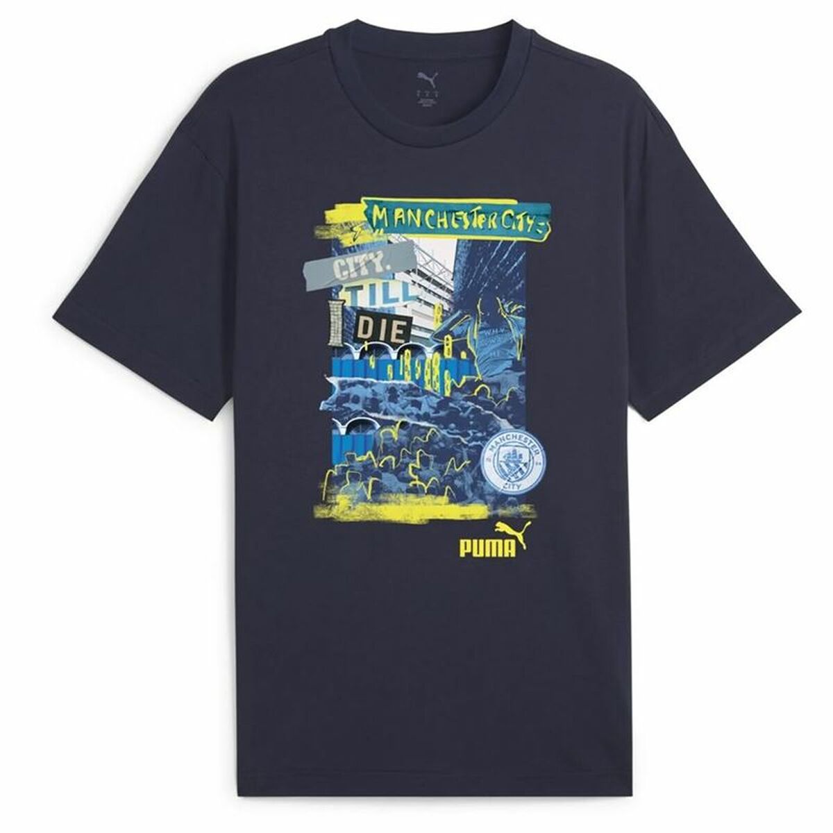 Men’s Short-sleeved Football Shirt Puma Ftblnrgy+ (L)