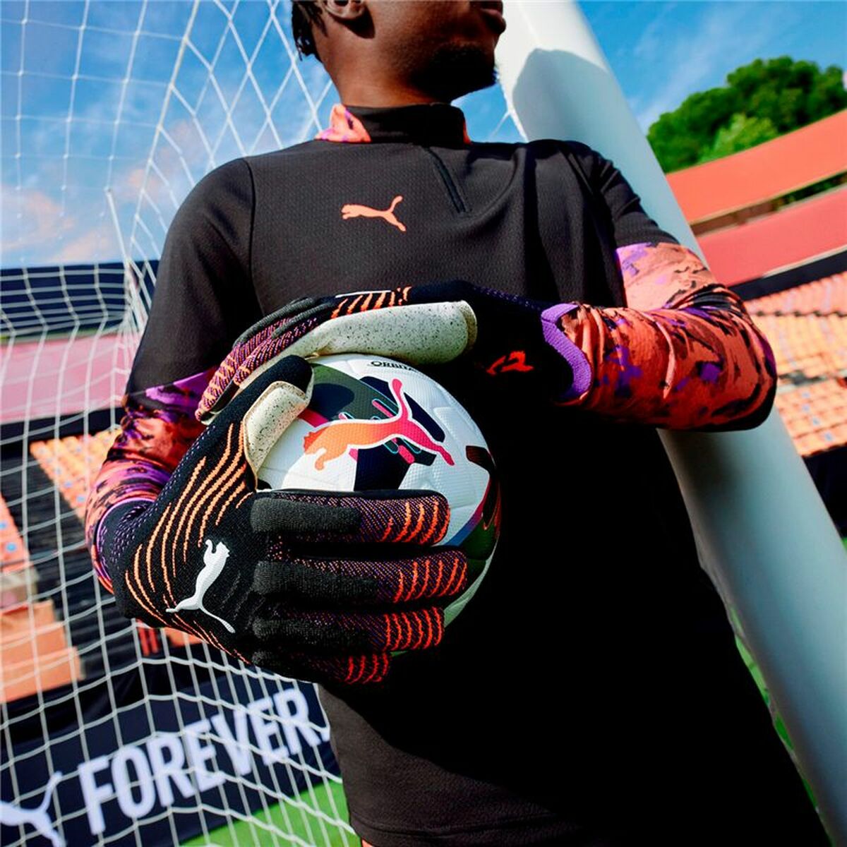 Goalkeeper Gloves Puma Future Ultimate Nc Black Adults