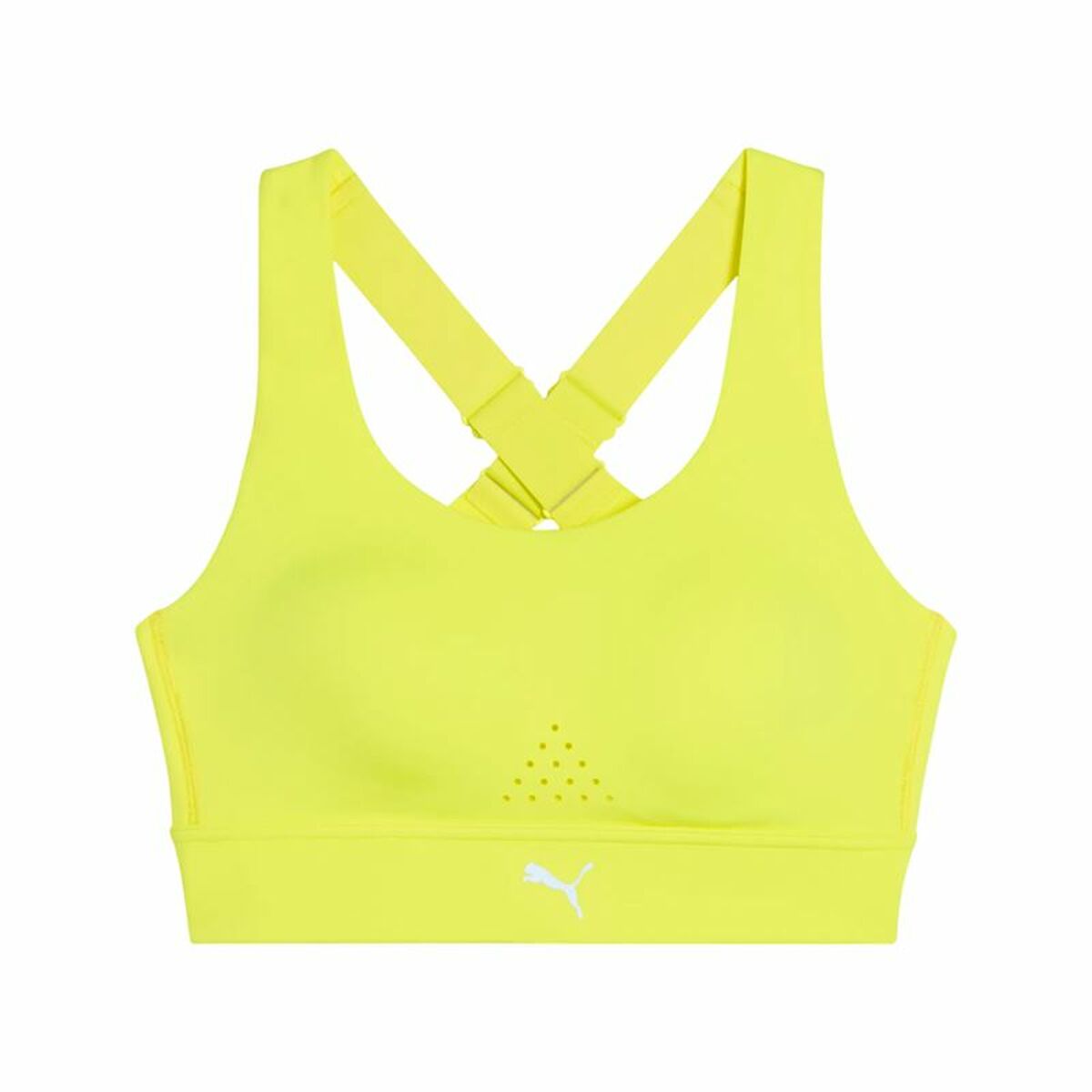 Sports Bra Puma Pwrbreathe Run Yellow