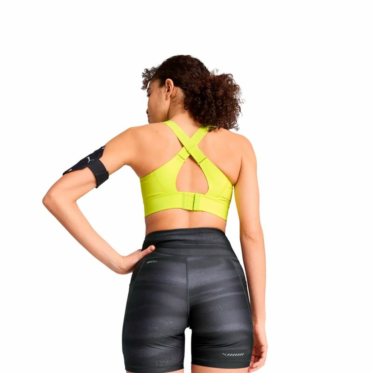 Sports Bra Puma Pwrbreathe Run Yellow