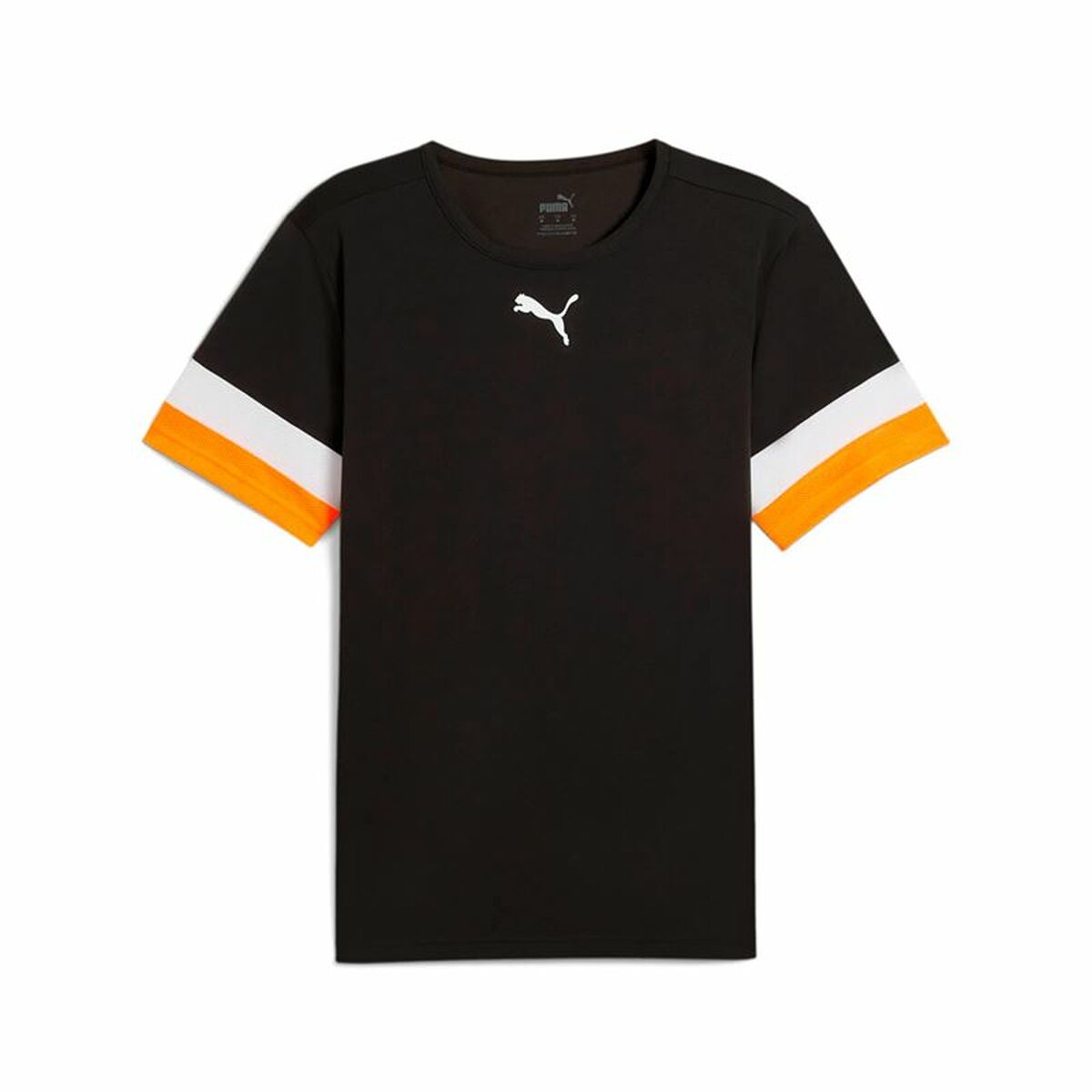 Men’s Short-sleeved Football Shirt Puma Individualrise Jersey Black