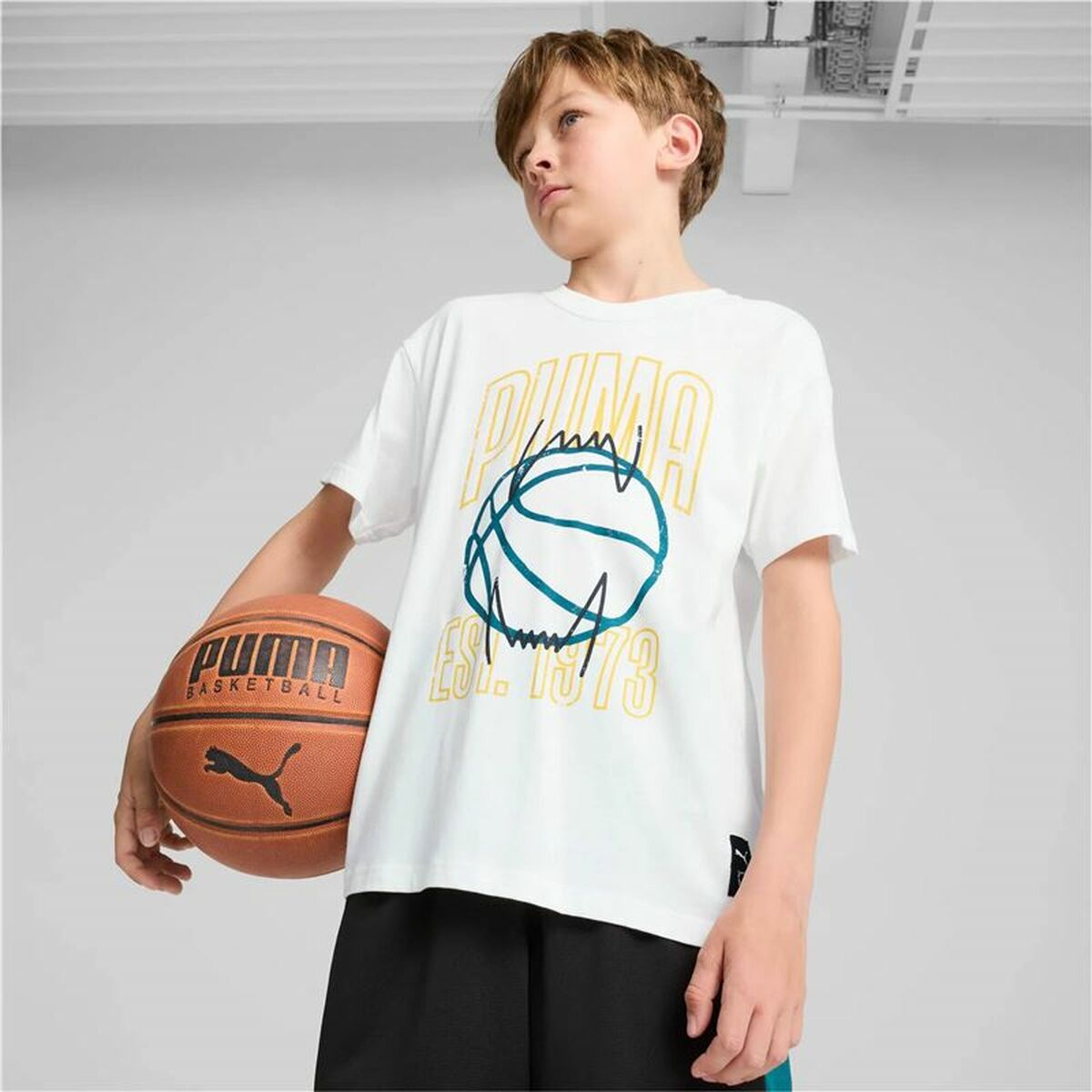 Child’s Short Sleeve T-Shirt Puma Winning Shot