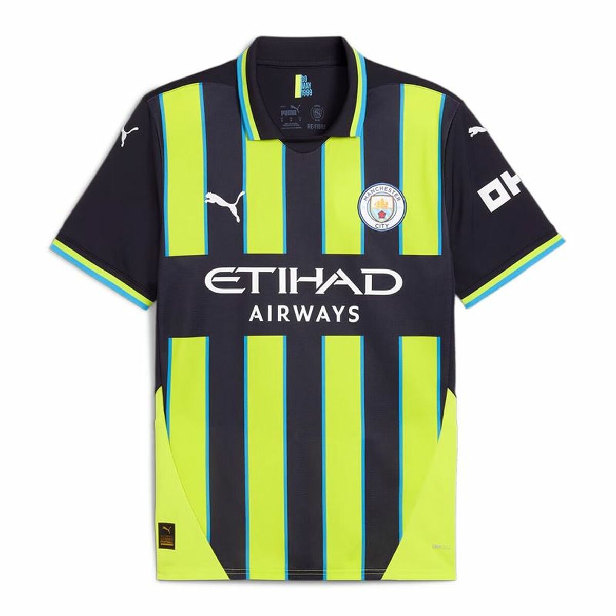 Men’s Short-sleeved Football Shirt Puma Manchester City 24/25 Replica Men’s Short-sleeved Football Shirt Puma Manchester City 24/25 Replica