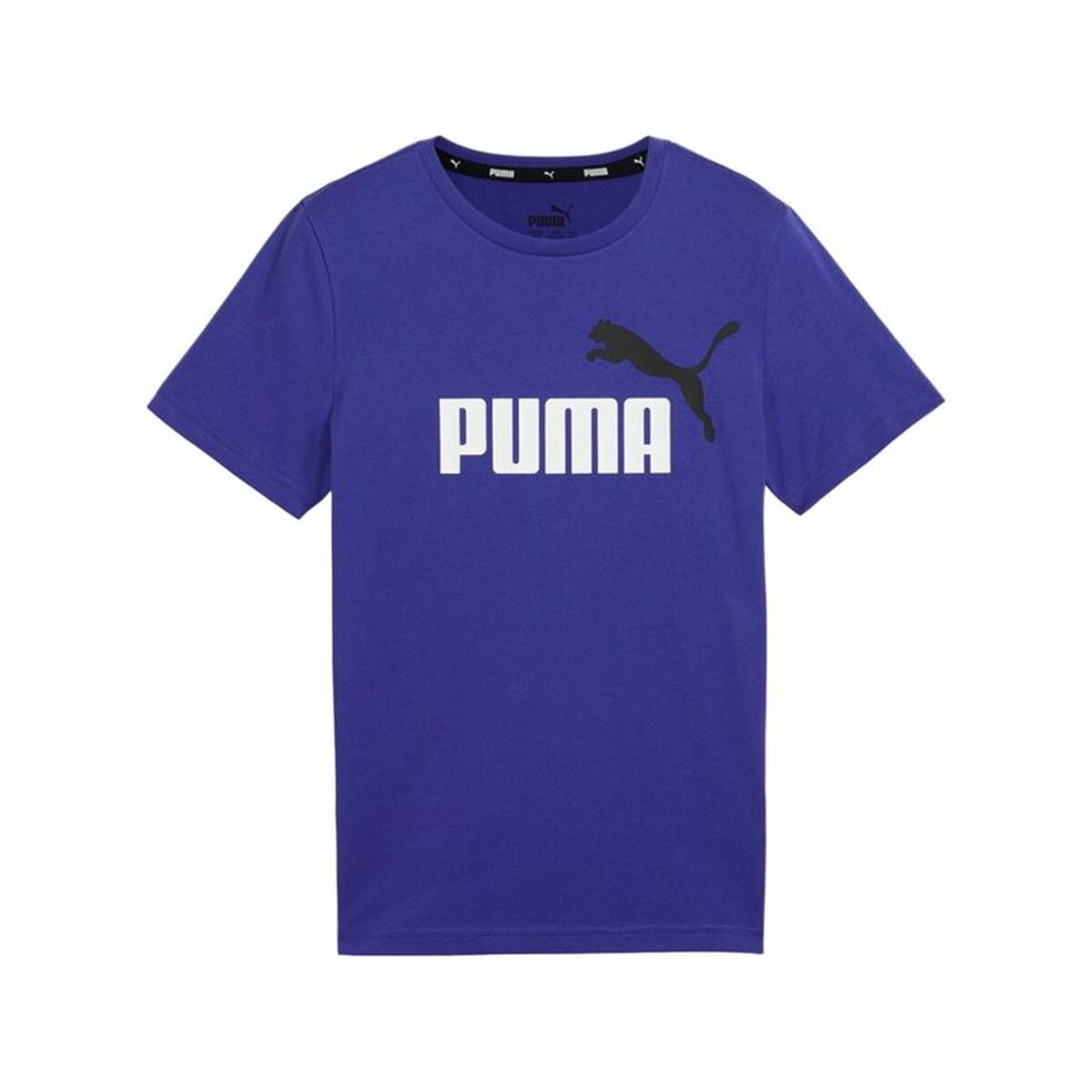 Child’s Short Sleeve T-Shirt Puma Essentials + 2 Col Logo