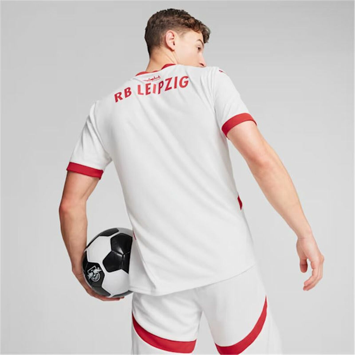 Men’s Short-sleeved Football Shirt Puma Rb Leipzig Replica