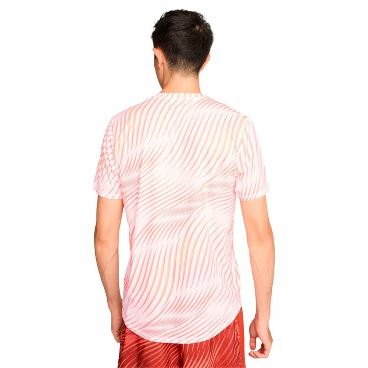 Short-sleeve Sports T-shirt Puma Run Favorite Aop Ss M