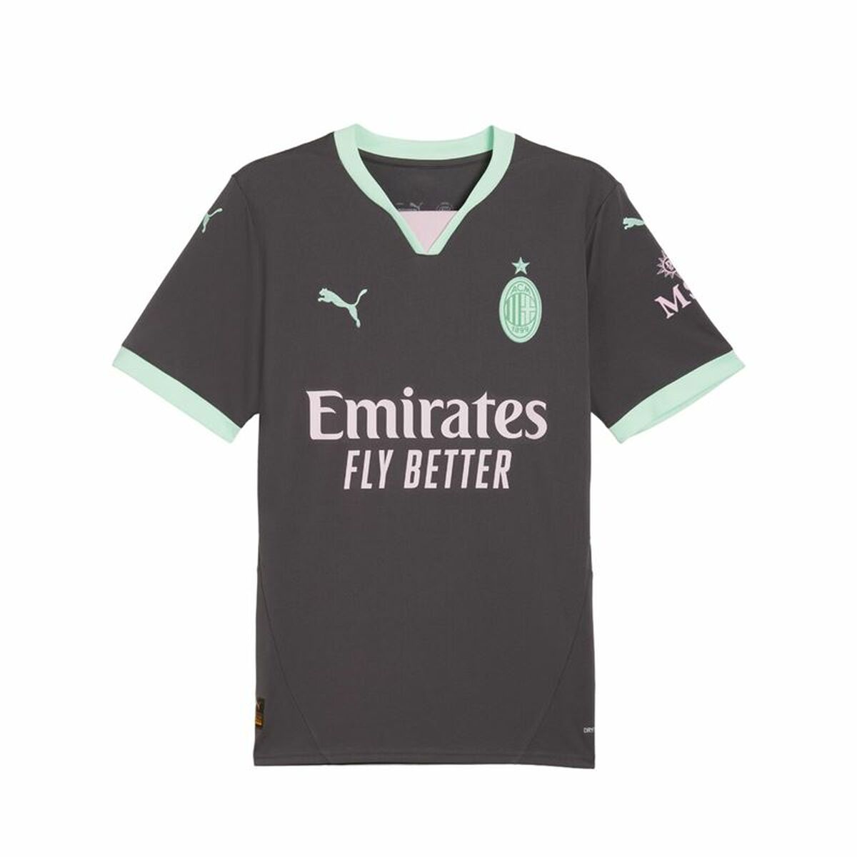 Men’s Short-sleeved Football Shirt Puma AC Milan