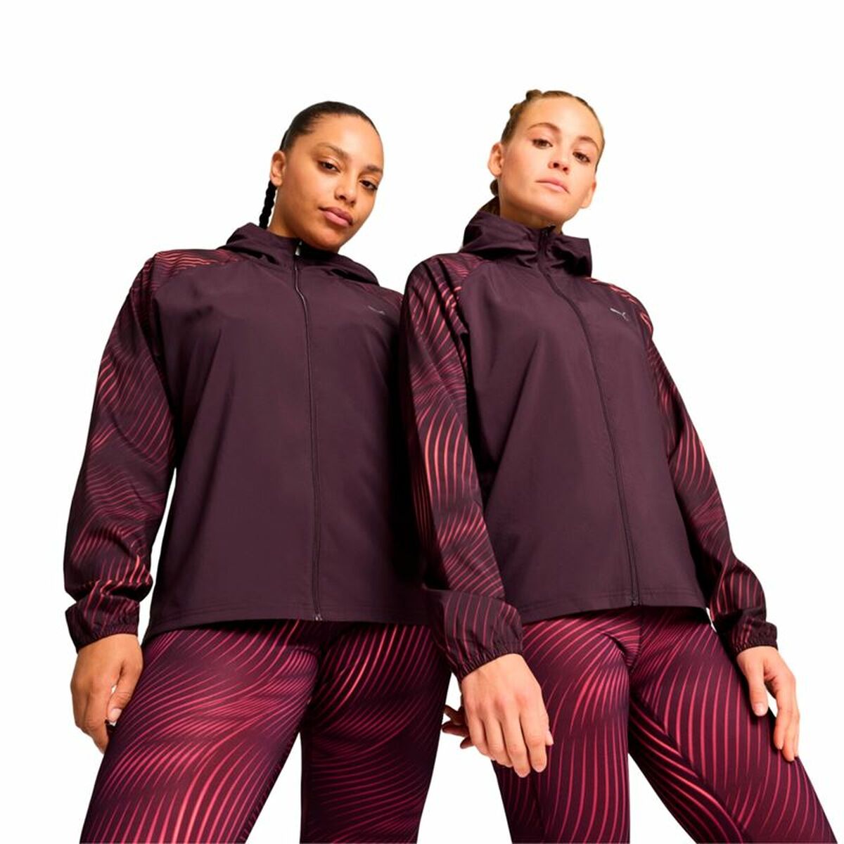 Women’s Sports Jacket Puma Run Favorite Aop Woven Women’s Sports Jacket Puma Run Favorite Aop Woven