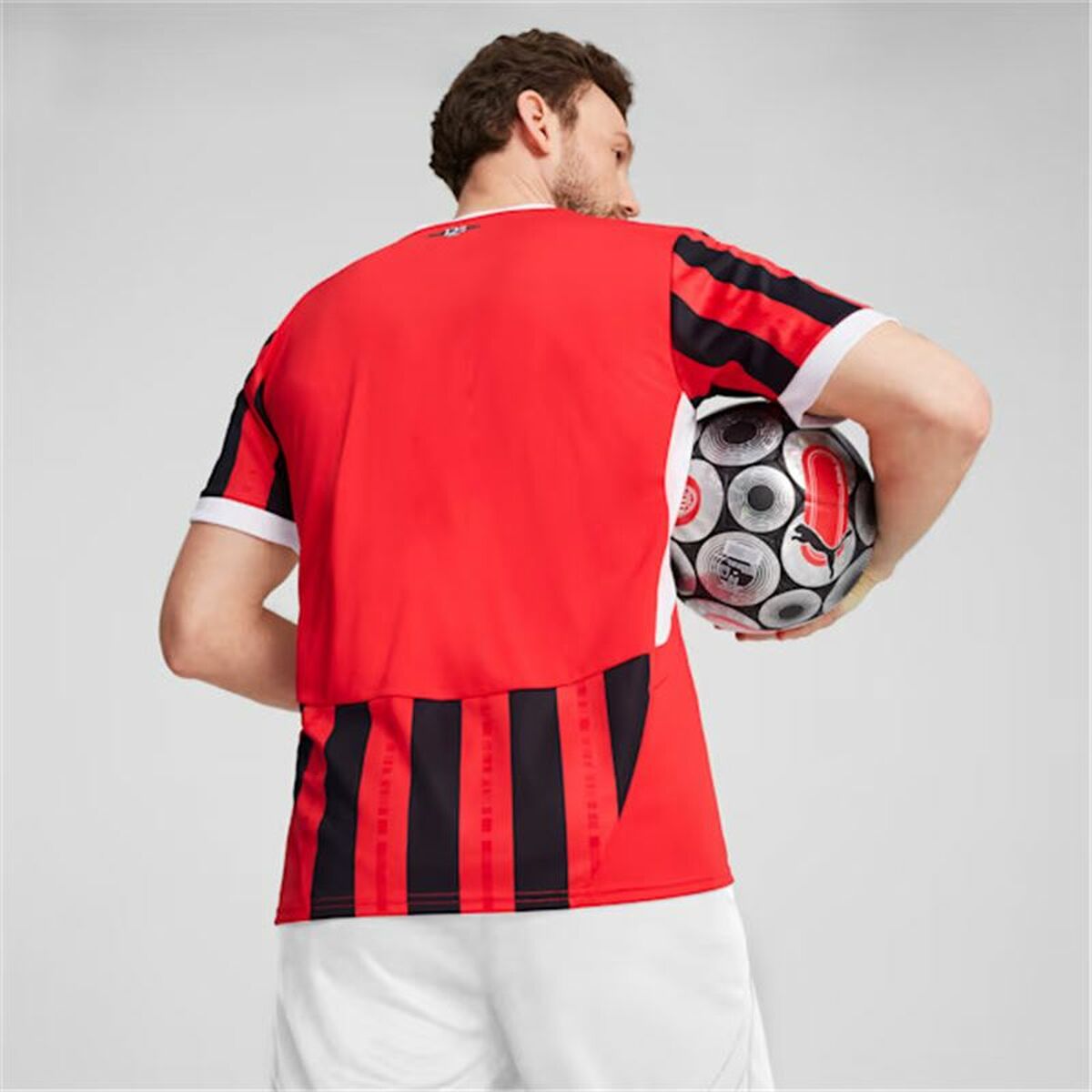 Men’s Short-sleeved Football Shirt Puma AC Milan