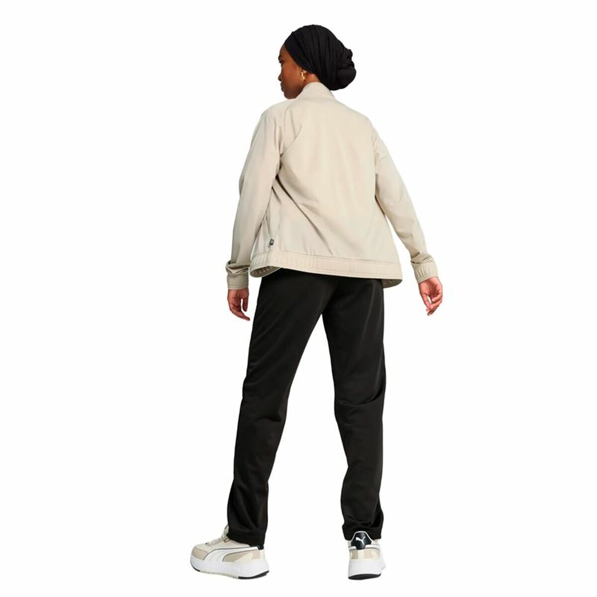 Women’s Tracksuit Puma Classic Tricot Suit Op Beige
