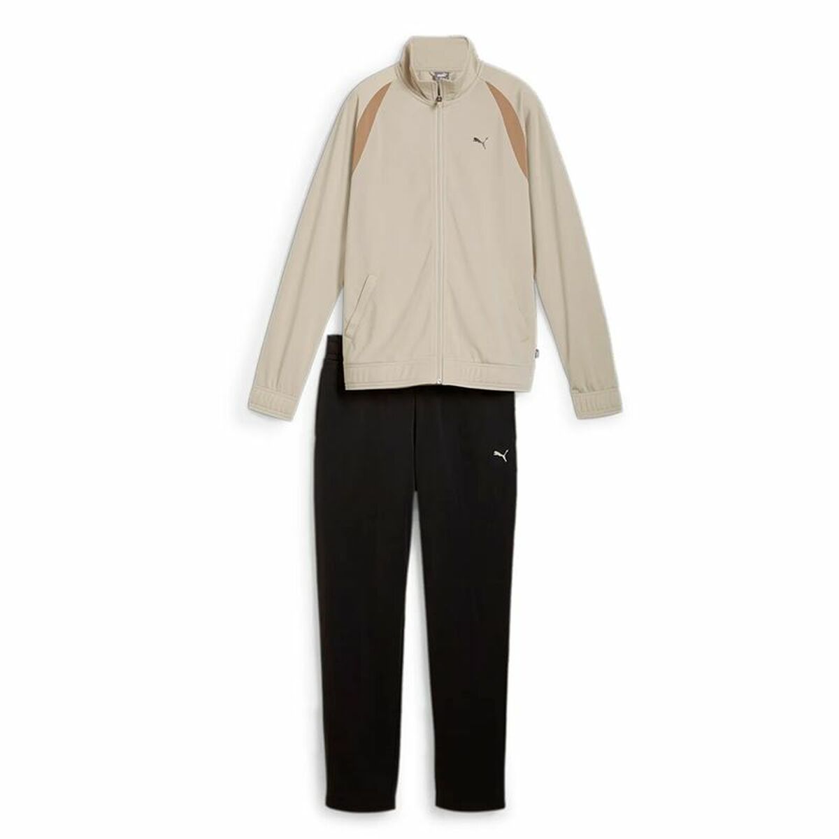 Women’s Tracksuit Puma Classic Tricot Suit Op Beige