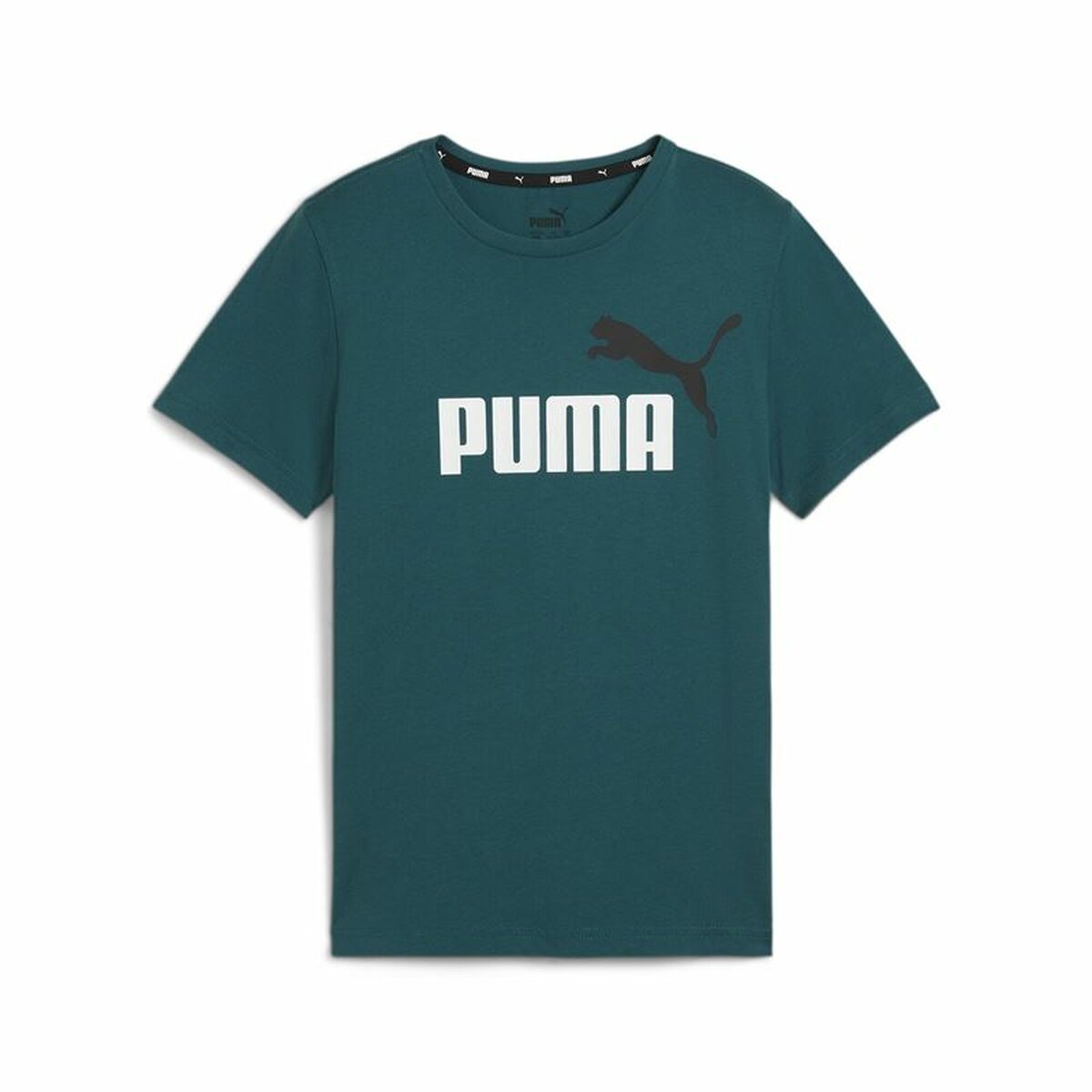 Child’s Short Sleeve T-Shirt Puma Ess+ 2 Col Logo Child’s Short Sleeve T-Shirt Puma Ess+ 2 Col Logo