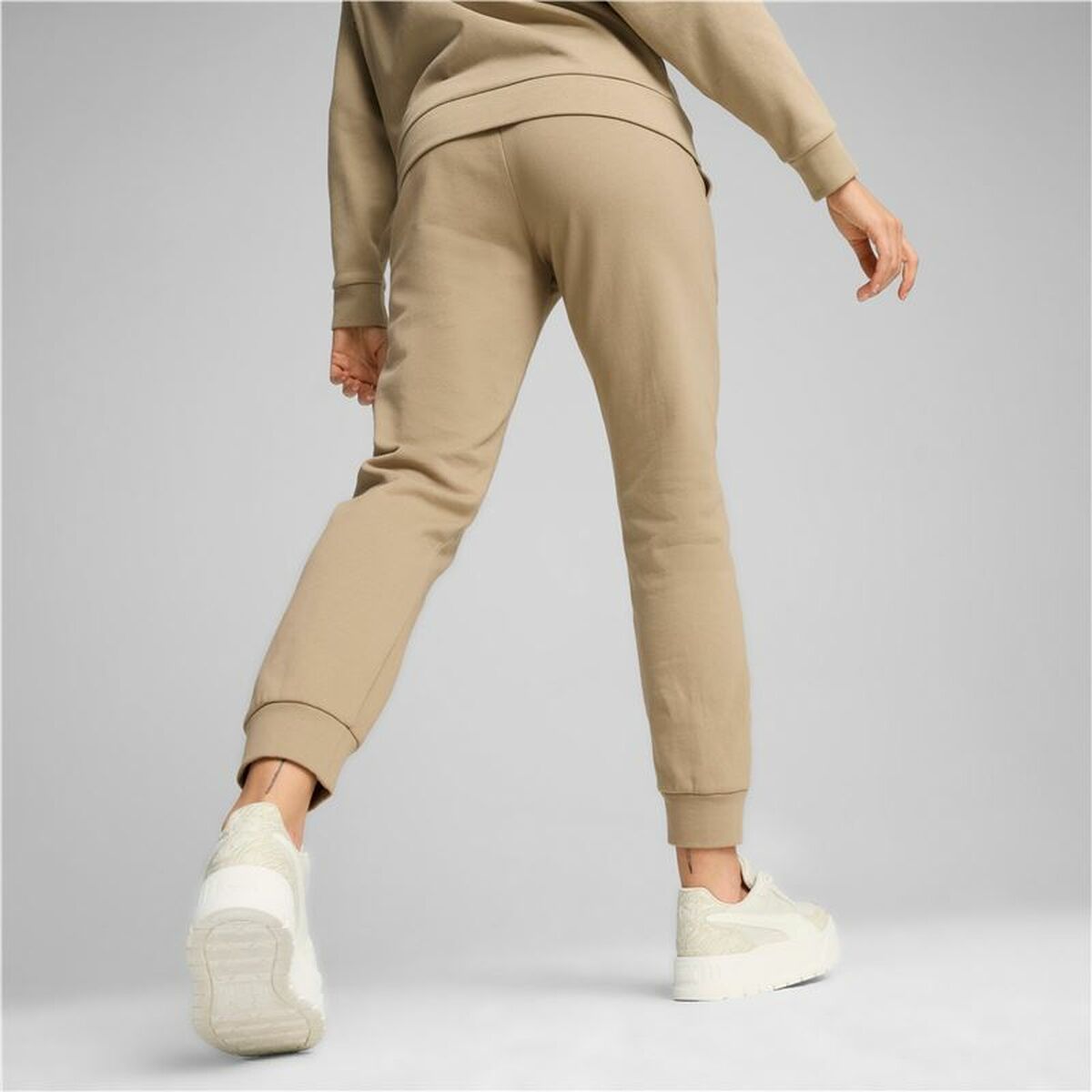 Long Sports Trousers Puma Better Essentials Brown