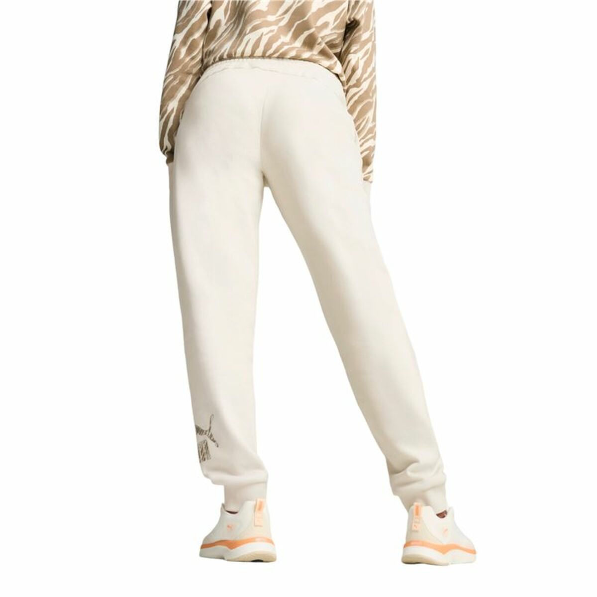 Long Sports Trousers Puma Essentials+ Animal Fl Lady