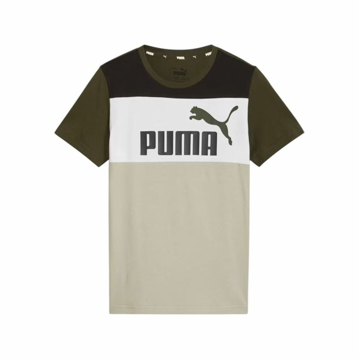 Child’s Short Sleeve T-Shirt Puma Ess Block Child’s Short Sleeve T-Shirt Puma Ess Block