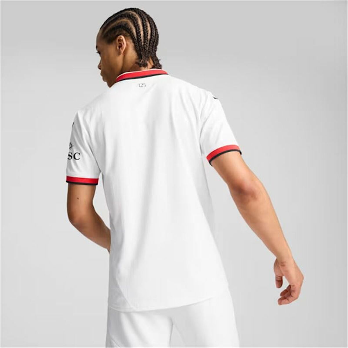 Men’s Short-sleeved Football Shirt Puma AC Milan