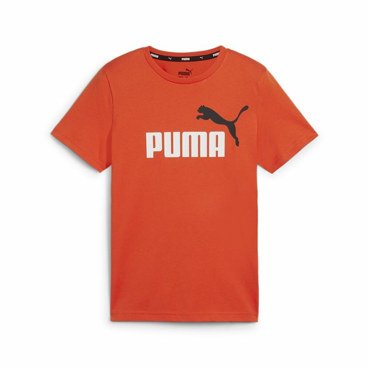 Child’s Short Sleeve T-Shirt Puma Essentials+ 2 Col Logo