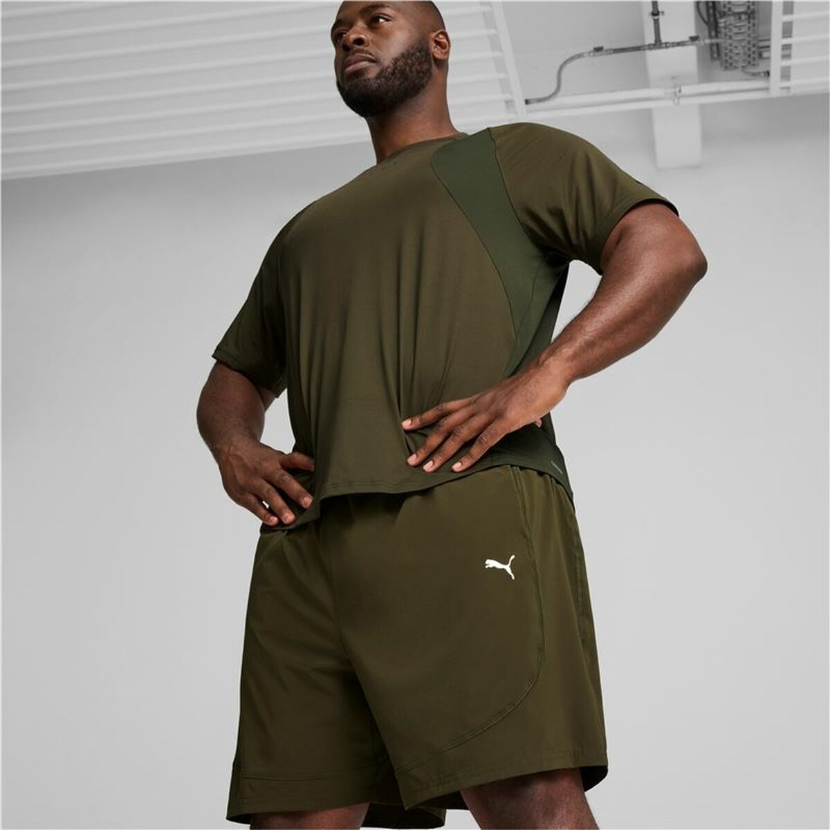 Sports Shorts Puma Flex 7″ Woven Olive