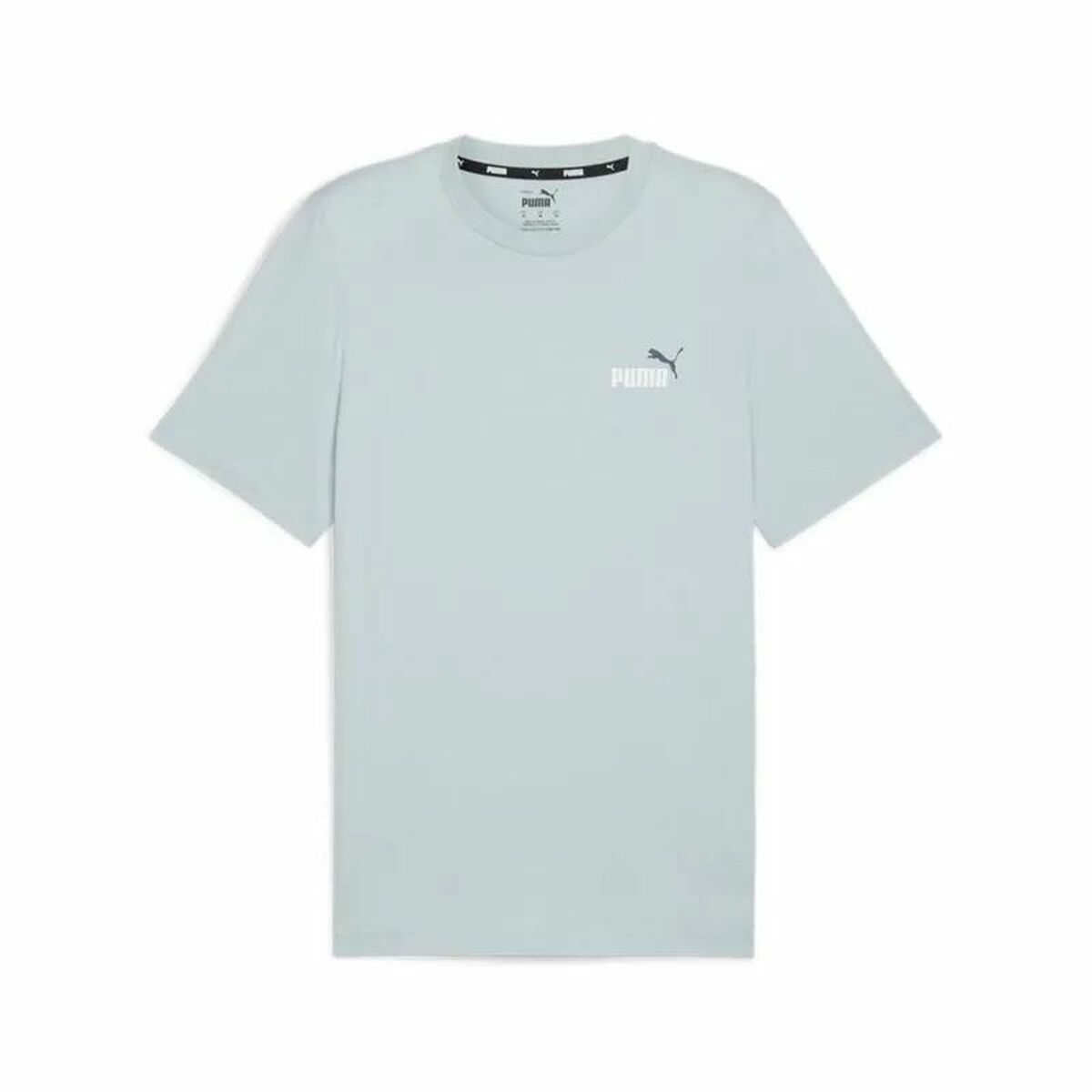 Menâs Short Sleeve T-Shirt Puma Essentials+ 2 Col Small Logo Menâs Short Sleeve T-Shirt Puma Essentials+ 2 Col Small Logo