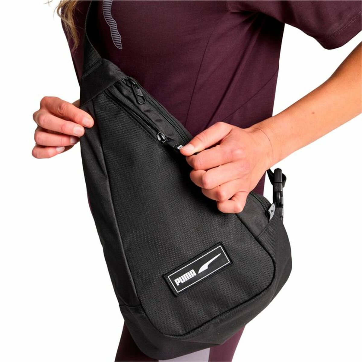 Shoulder Bag Puma Deck Sling Black