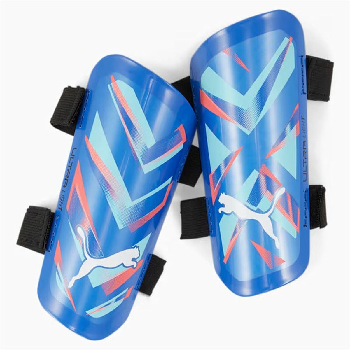 Football Shinguards Puma Ultra Light Strap Blue Football Shinguards Puma Ultra Light Strap Blue