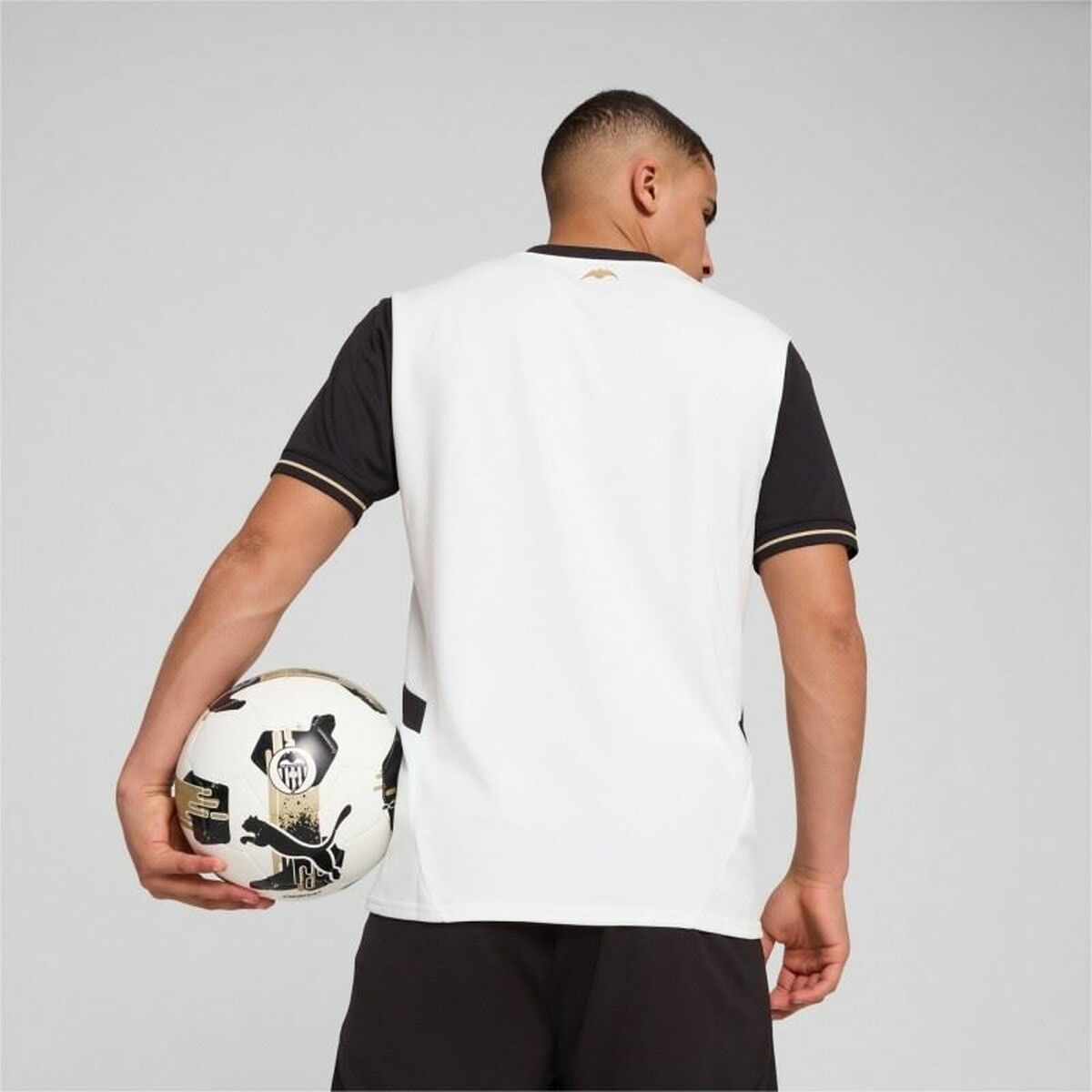 Men’s Short-sleeved Football Shirt Puma Valencia C.F. Home Replica