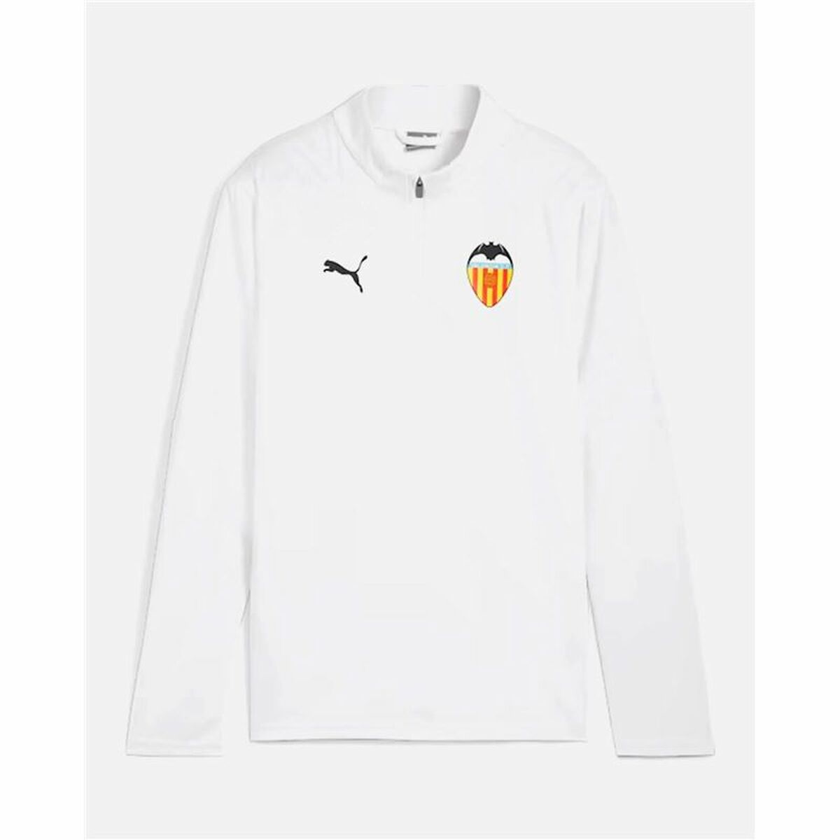 Training Sweatshirt for Adults Puma Valencia CF 24/25 Training White
