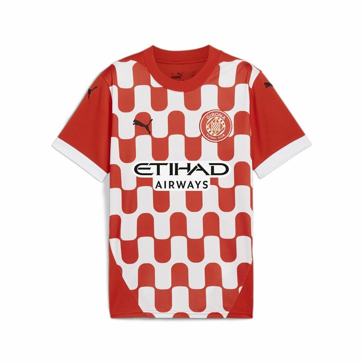 Children’s Short Sleeved Football Shirt Puma Girona 24/25 Home Replica Infantil