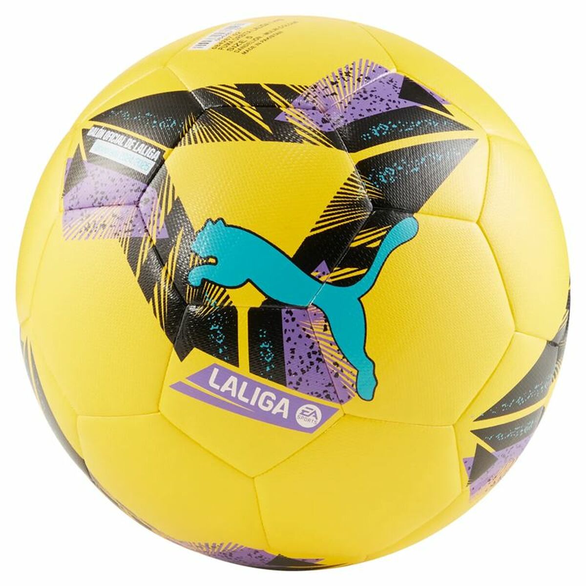 Football Puma Orbita Laliga 1 Hyb Pel Yellow Yellow Size 5