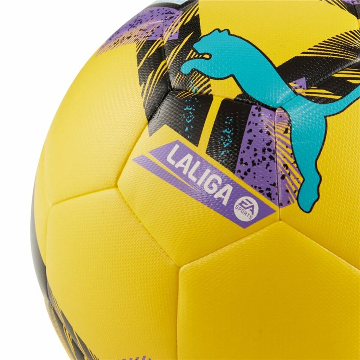 Football Puma Orbita Laliga 1 Hyb Pel Yellow Yellow Size 5