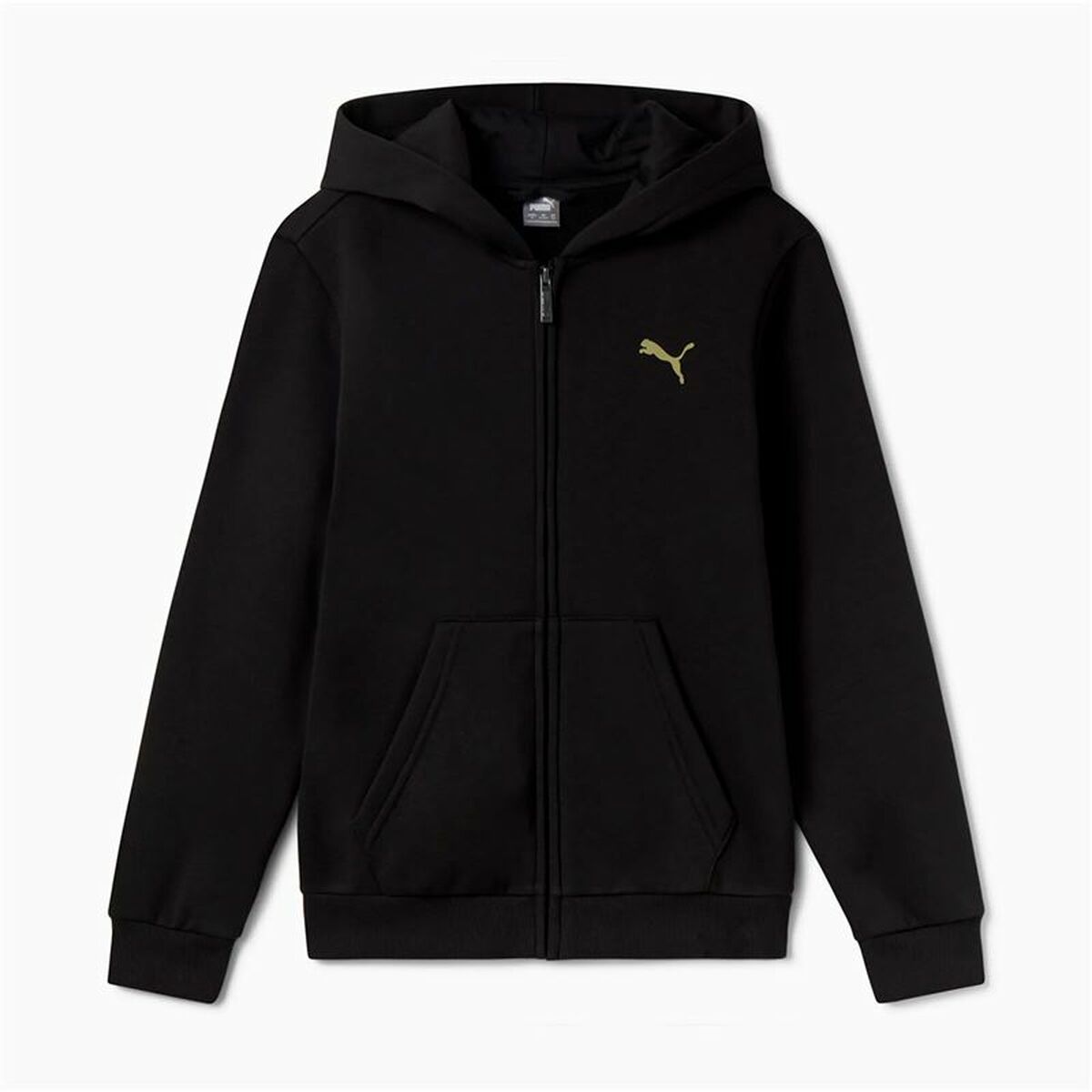 Children’s Jacket Puma Essentials+ Graphic Hoodie Fz Black Children’s Jacket Puma Essentials+ Graphic Hoodie Fz Black