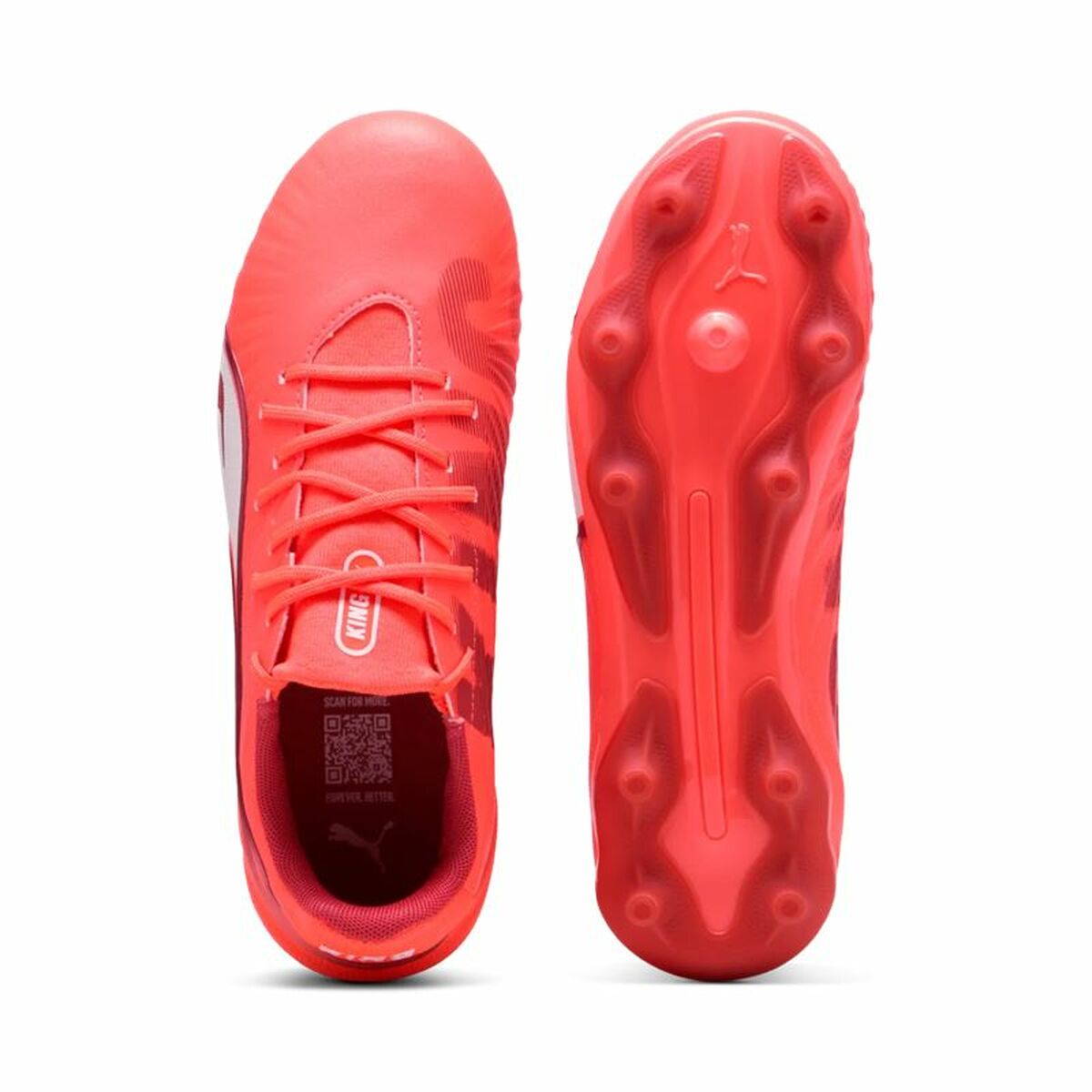 Adult’s Football Boots Puma King Match Fg/Ag Red