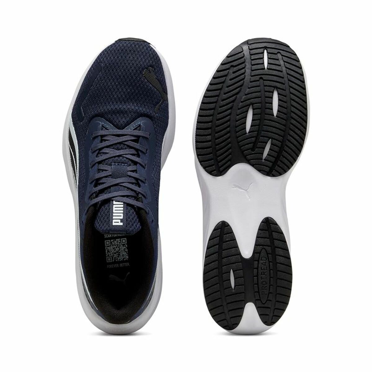 Running Shoes for Adults Puma Pounce Lite Navy Navy Blue