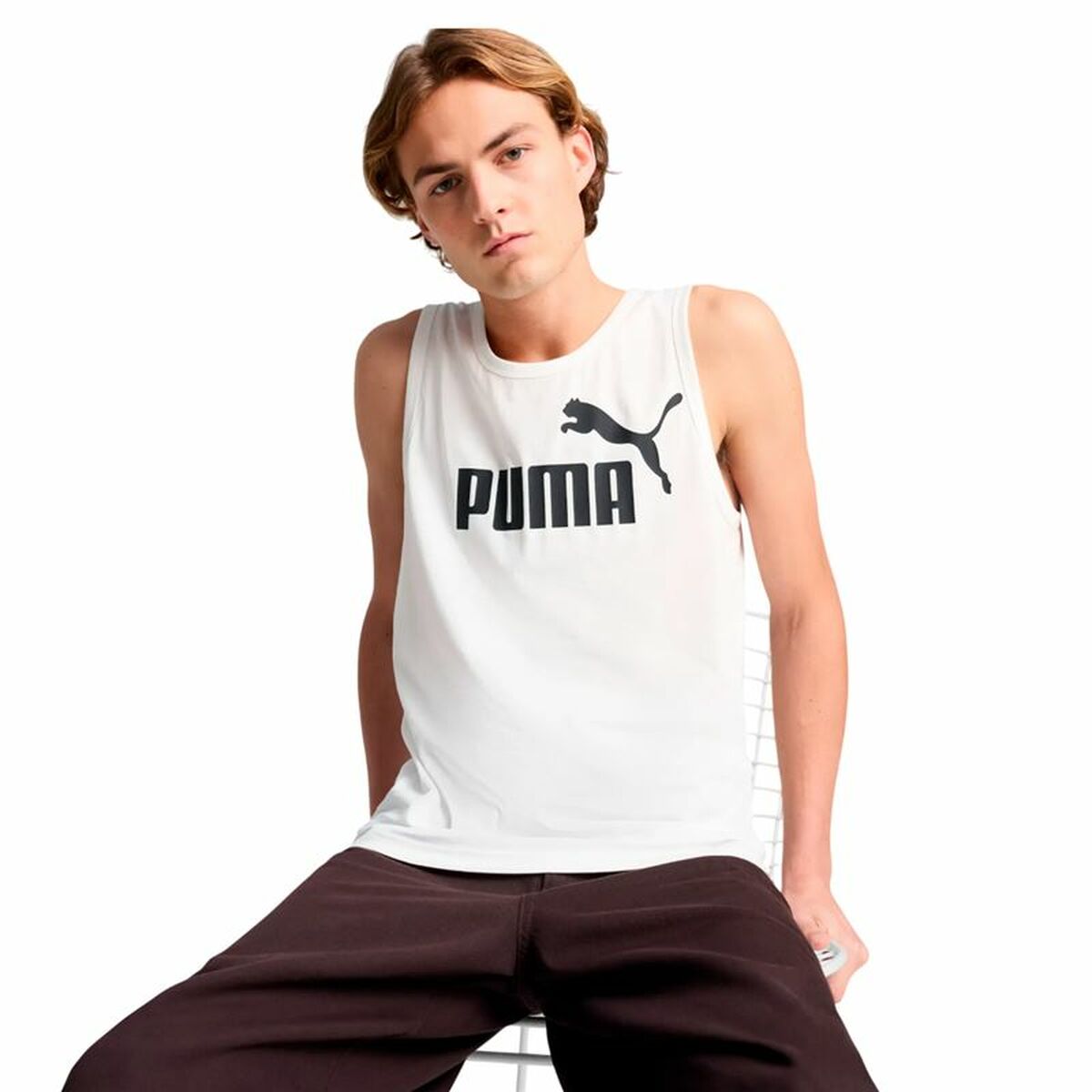 Tank Top Men Puma Essentials (XL)