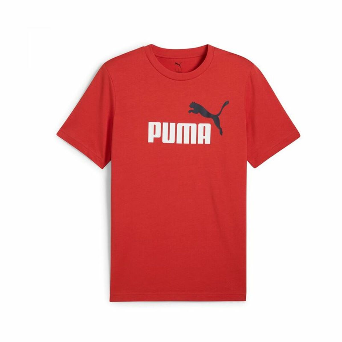 Men’s Short Sleeve T-Shirt Puma Essentials Red