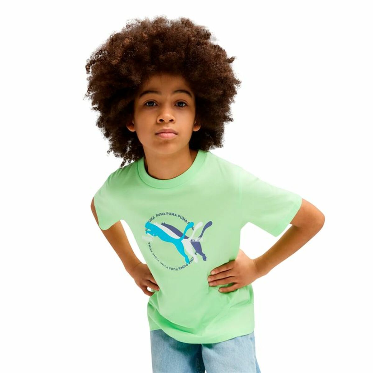 Child’s Short Sleeve T-Shirt Puma Graphics Iii B